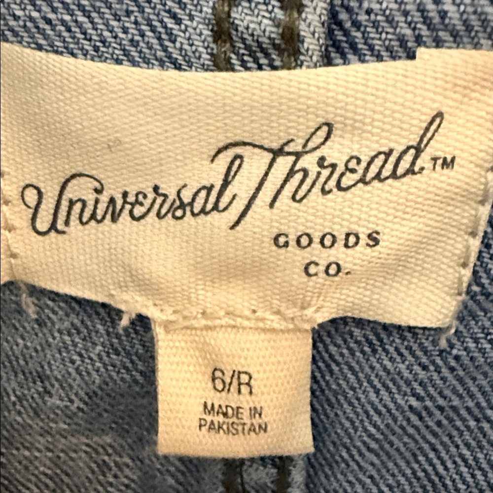 Denim Jumpsuit with Long Sleeves - Picture 3 of 5